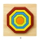 thumbnail image 1 of Rompecabezas de Madera onlyliua para Niños Juegos de Bloques y Patrones de Formas, 1 of 3