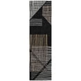 thumbnail image 2 of Addison Rugs Chantille Indoor/Outdoor Transitional Stripes Black Machine Washable Runner Rug, 2'3" x 7'6", 2 of 8