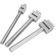 thumbnail image 2 of QUETO Leather Stitching Tools with Different Claw Heads 3 Piece Spacer Hole Punch Tool Set, (4mm), 2 of 6