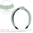 thumbnail image 3 of Piezas Diademas Anchas Diadema Banda para el Cabello Accesorios Elásticos para el Cabello para Mujeres y Niñas, 8 Colores, 3 of 8