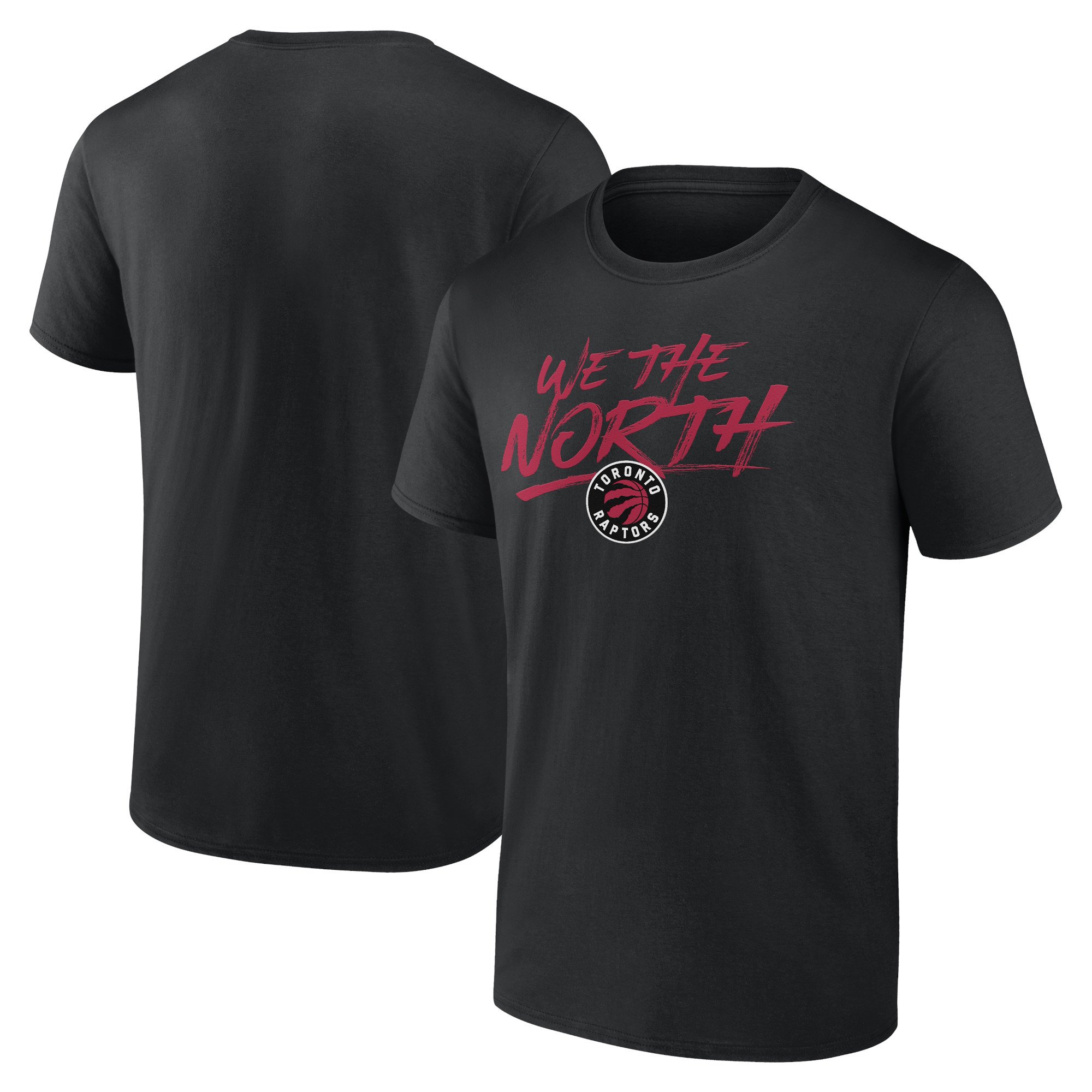 Men's Black Toronto Raptors Announcer T-Shirt