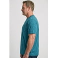 thumbnail image 5 of KingSize Men's Big & Tall Shrink-Less Lightweight Longer-Length Crewneck Pocket T-Shirt, 5 of 6
