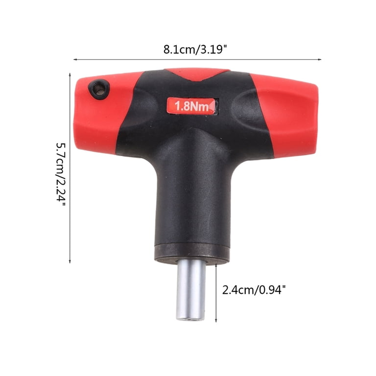 Professional T-Handle Preset Torque Wrench Tool 1.8Nm/2.5Nm for