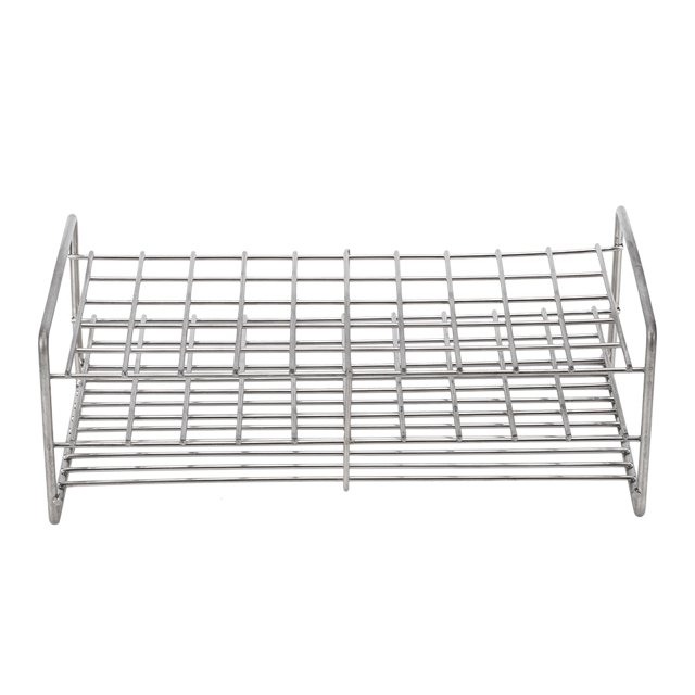 Gradilla para tubos de ensayo Soporte para tubos de ensayo Soporte para tubos de ensayo Soporte para tubos de ensayo Gradilla metálica para tubos de ensayo Amonsee No