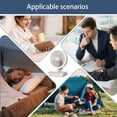 thumbnail image 2 of Fan Stand up Oscillating Fan Oscillating with Remote Retro Fan Floor Small Table Fan for Bedroom Plug in Table Fan Oscillating Parts Desk Air Circulator Fan Quiet Room Fan Remote Control Wall Mount, 2 of 4