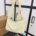 thumbnail image 4 of Bolsa de hombro para mujer bandolera simple informal con monedero colgante (Beige) Likrtyny Para Estrenar, 4 of 9