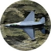 Military Camo Fighter Jet Party Plate 7" (8)
