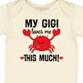 thumbnail image 4 of Inktastic My Gigi Loves Me Grandkids Boys or Girls Baby Bodysuit, 4 of 5