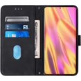thumbnail image 4 of Compatible with Samsung Galaxy S22 Ultra Wallet Case with Card Holder Leather with Kickstand Phone Case for Women Men Durable Magnetic Protective Case for Samsung Galaxy S22 Ultra Black YBS, 4 of 14