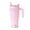 Pink, variant on Dasoch 40 oz Tumbler with Handle and Straw Lid-Stainless Steel-Pink