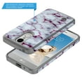 thumbnail image 2 of LG Zone 4 / LG Aristo 2 / LG Rebel 3 LTE / LG Rebel 2 LTE / LG Tribute Dynasty / LG Aristo / LG Phoenix 3 / LG K8 (2017) / LG Fortune / LG Risio 2 Hybird Graphic Case (Purple Marble), 2 of 5