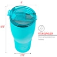 thumbnail image 3 of Vaso Silver Buffalo de acero inoxidable de doble pared, 30 ml, 3 of 9