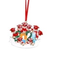 thumbnail image 2 of Resina De Navidad Navidad Familia Diy Bendiciones Escritas A Mano Colgantes De Muñeco De Nieve Regalo Para Amigo O Familia Speravity HA040823-33, 2 of 6