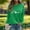 #0058-White, variant on Uootdi St. Patrick's Day Sweatshirt for Women Crewneck Cute Shamrock Graphic Long Sleeve Shirts for Women Lucky Leaf Irish Shamrock Pullover Shirts Tops Gift