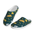 thumbnail image 2 of Haiem Camping Print Women's Fuzzy Memory Foam House Slipper Cozy Home Footwear Non-slip Winter Slippers-37/38, 2 of 7