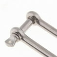 thumbnail image 3 of Grilletes de material acero Inoxidable Grilletes en D 1/4 Pulgadas -Botas-Marine Acero Inoxidable 304-, 3 of 7