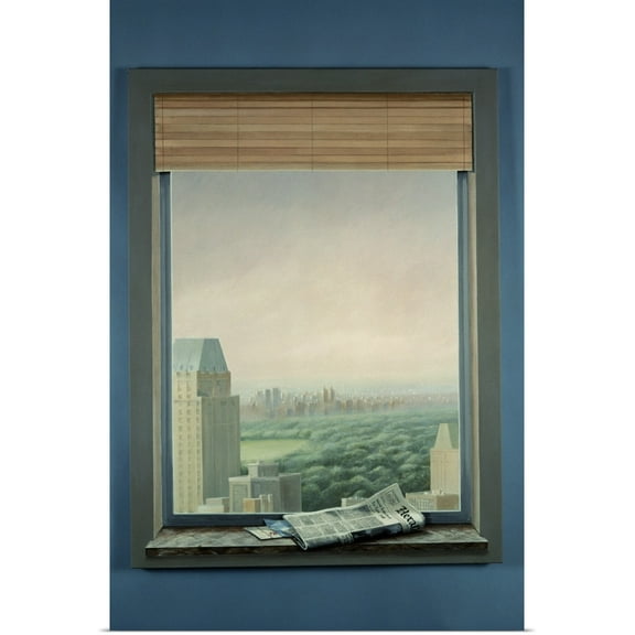 Great BIG Canvas | Rolled Lincoln Seligman Poster Print entitled New York Central Park