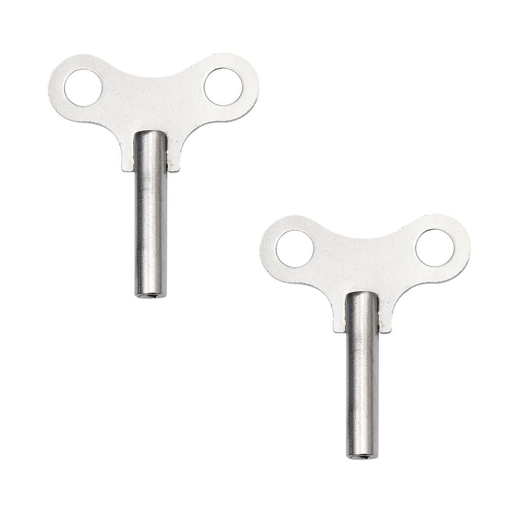 2 Pcs Clock Winding Keys Steel Clock Repair Keys Sturdy Clock Winding