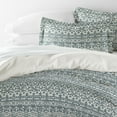 thumbnail image 5 of Duvet Covert Set - Ultra Soft - Navy Modern Rustic for Twin Size Bedding by Comfort Canopy, 5 of 21