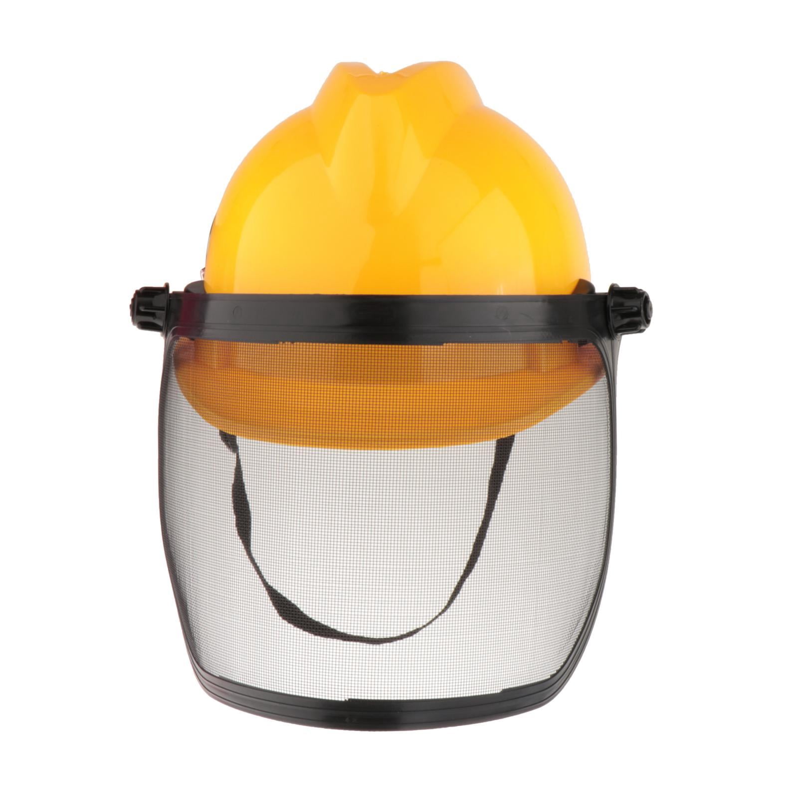 Forestry Helmet Face Shield Protective Gear with an Adjustable Headband for Chainsaw Logging and Yard Work