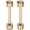 Gold Tone, variant on Watch Screw Tube Rod Stainless Steel Strap Pins Silver Tone 20mm