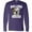 Purple, variant on Dog Bulldog Squad Long Sleeve T-Shirt