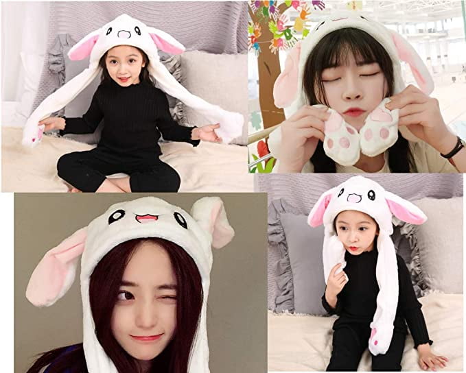 Cute Plush Bunny Hat Rabbit Cap - Ears 