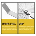 thumbnail image 4 of Miangastore 1pc Simple Feeler Gauge Pretty Plug Gauge Set Practical Spring Steel Gauge, 4 of 9