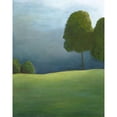 thumbnail image 3 of Zarris, Chariklia 12x14 Black Modern Framed Museum Art Print Titled - Twilight I, 3 of 5