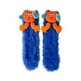thumbnail image 2 of Onlysocks Funny Cozy Fluffy Cartoon Monster Silly Socks for Family, 3D Crazy Novelty Face Winter Warm Thick Socks, Royal Blue, 2 of 4