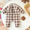 thumbnail image 2 of Sngxgn Baby cute design Bodysuit Short Sleeve Baby Clothes for Boy(B,18M), 2 of 7