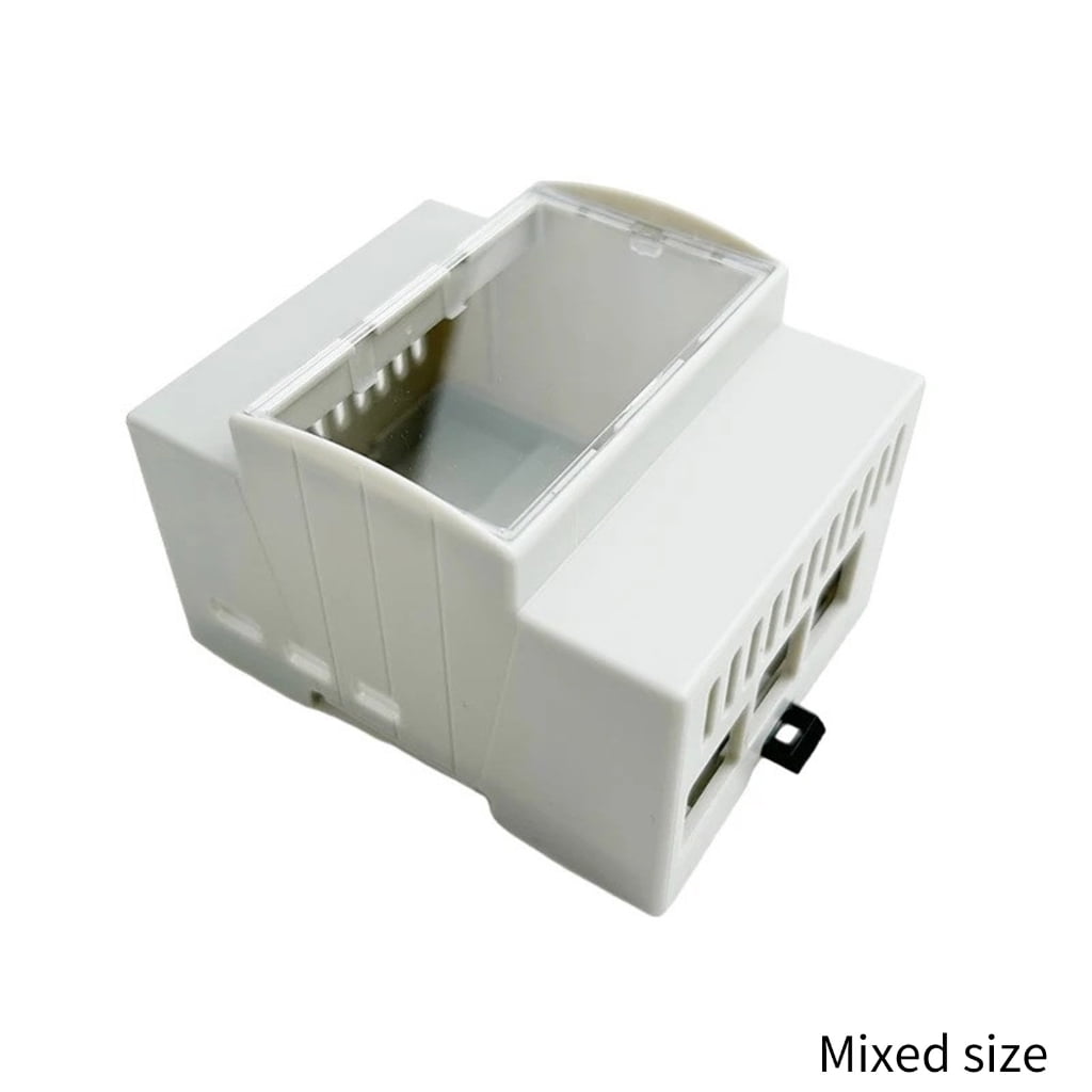 Drrntien ABS Housing Case Cooling Box for RPI5 Board DIN Rail Shell Secure and Snug