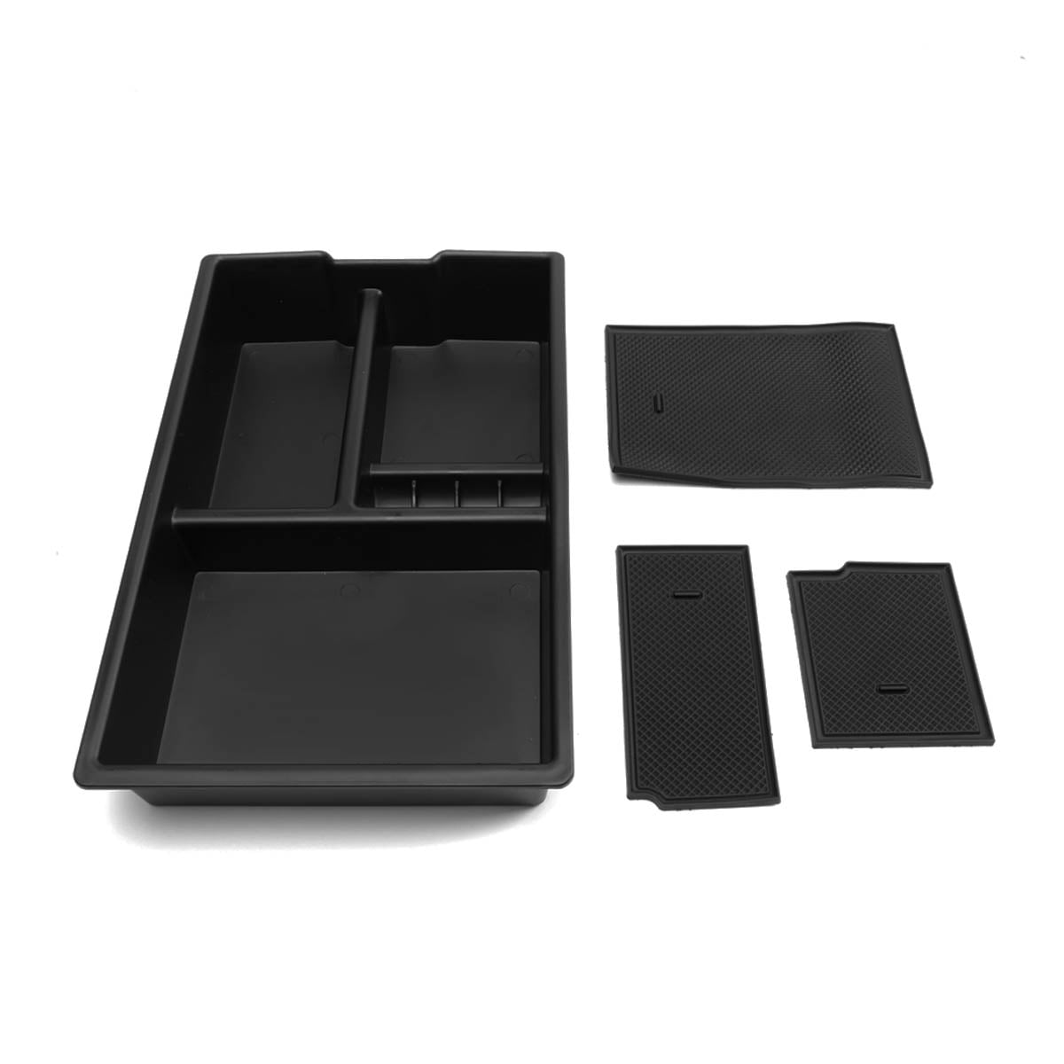 For Dodge RAM 1500 2009-2018 Car Center Console Storage Organizer Tray Box Black