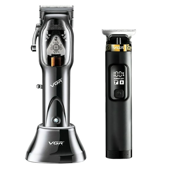 Maquina Para Cortar Cabello Pelo Combo VGR Clipper, Trimmer