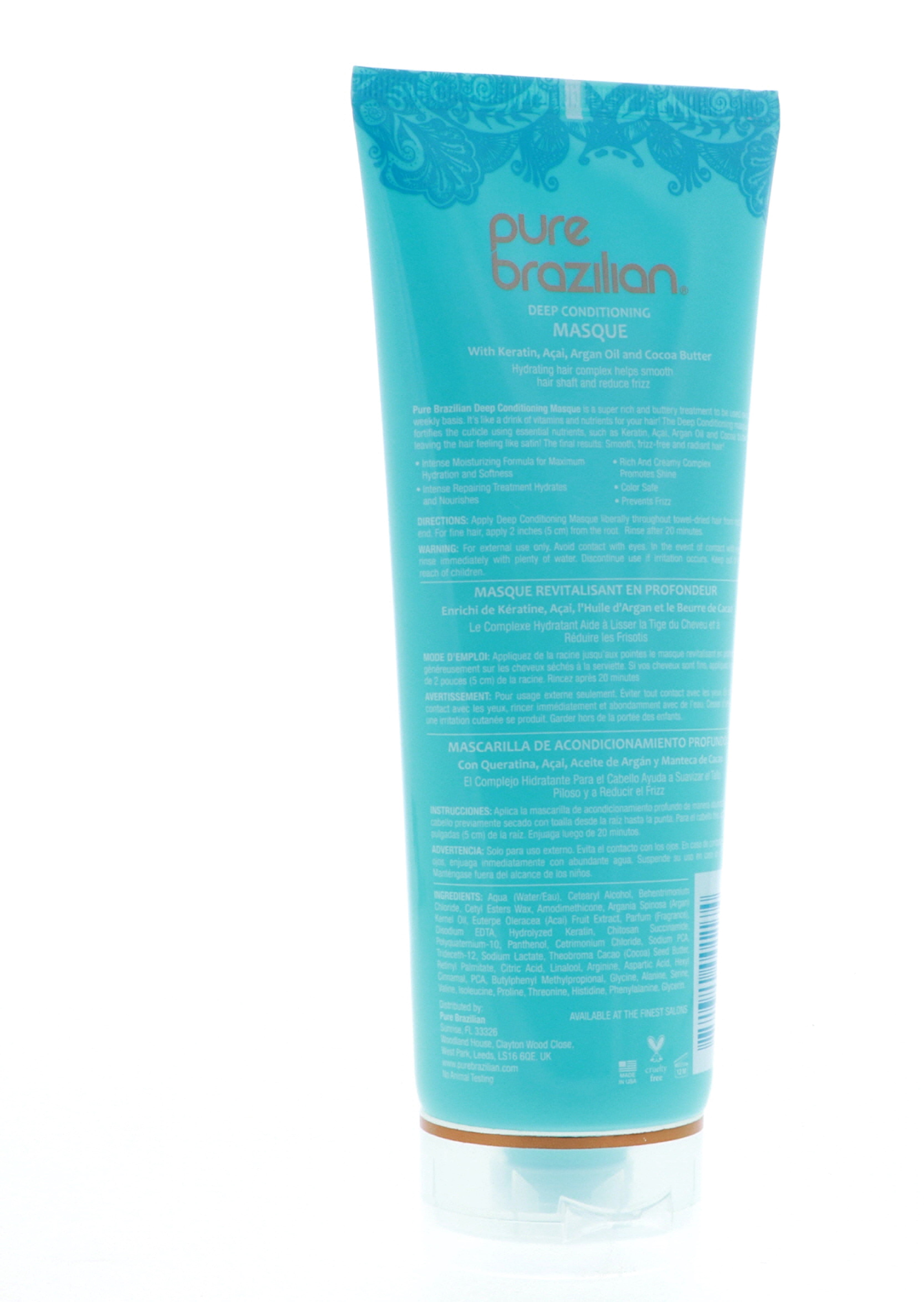 Pure Brazilian Deep Coditioning Masque 8oz