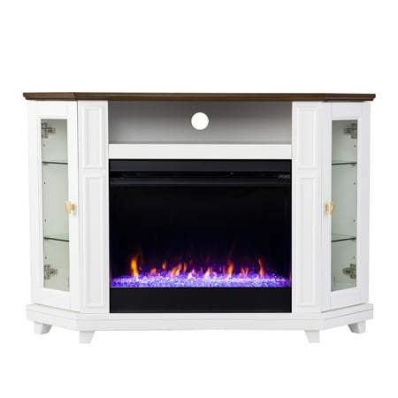 

Dilvon Color Changing Fireplace w/ Media Storage