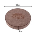 thumbnail image 6 of Tongina Yoga Cushion Seat Cushion Adult Gifts Backrest Cushion Buddhist Prayer Mat Floor Cushion Round Yoga Cushion for Yoga Stretching Light Gray, 6 of 6