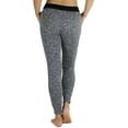 thumbnail image 5 of ToBeInStyle Women's Heathered French Terry Jogger Pants, 5 of 6