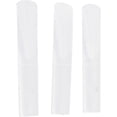 thumbnail image 3 of HELIAHO 3 Pcs Alto Sax Saxophone Reeds Clarinet Reeds with Plastic Protection Cover Advanced Craft Resin 2.5 Reeds Saxophone Accessories(Clear) CJ911-100650, 3 of 8