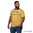 thumbnail image 6 of Indian Motorcycle Men's Watercolor Ringer Tee, Yellow | 2833403, 6 of 7