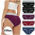 thumbnail image 2 of Eashery Brifes Woman Panties Solid Breathable Womens Briefs Multicolor 5XL, 2 of 5