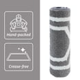thumbnail image 6 of JAATOP Bathroom Rugs 17"x 27", Non-Slip TPR Backing Bath Mats Rugs for Bathroom Floor , Soft Shag Machine Washable Shower Bath Mat for Bathroom Decor, Absorbent Bath Mat, Gray, 6 of 8
