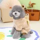 thumbnail image 3 of Monos con estampado de oso para perros, ropa cálida de invierno para perros, pijamas, abrigos para perros pequeños, gatos, chihuahuas, pomeranias, accesorios de ropa, 3 of 5