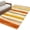 Yellow, variant on Teal Blue Stripe Area Rug 6x9 Washable Rug Non Slip Modern Abstract Ombre Geometric Lines Large Area Rug Soft Stainresistant Indoor Floor Carpet for Living Room Bedroom Home Office Dining Room