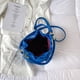 thumbnail image 2 of Bolso Tipo Cubo Con Letras Bolso Cruzado Informal Piel Sintética para Mujer para El (azul Oscuro), 2 of 9