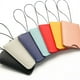thumbnail image 5 of Etiqueta de equipaje de cuero sintético doble multicolor con tirador oculto y etiqueta de equipaje con tarjeta de papel impresa, 5 of 5