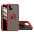 thumbnail image 1 of [PST] iPhone 15 Plus / 14 Plus Ring Case, Anti-Drop Rubberized Hybrid Magnetic Kickstand Case with Ring Stand, 1 of 7