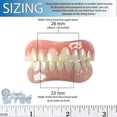 thumbnail image 5 of Instant Smile Comfort Fit Flex Teeth - Upper and Lower Matching Set Natural Shade! Fix Your Smile at Home Within Minutes!, 5 of 5