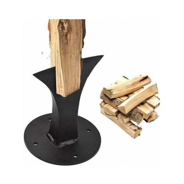 Manual log splitter robust, fast log splitter, firewood splitter for