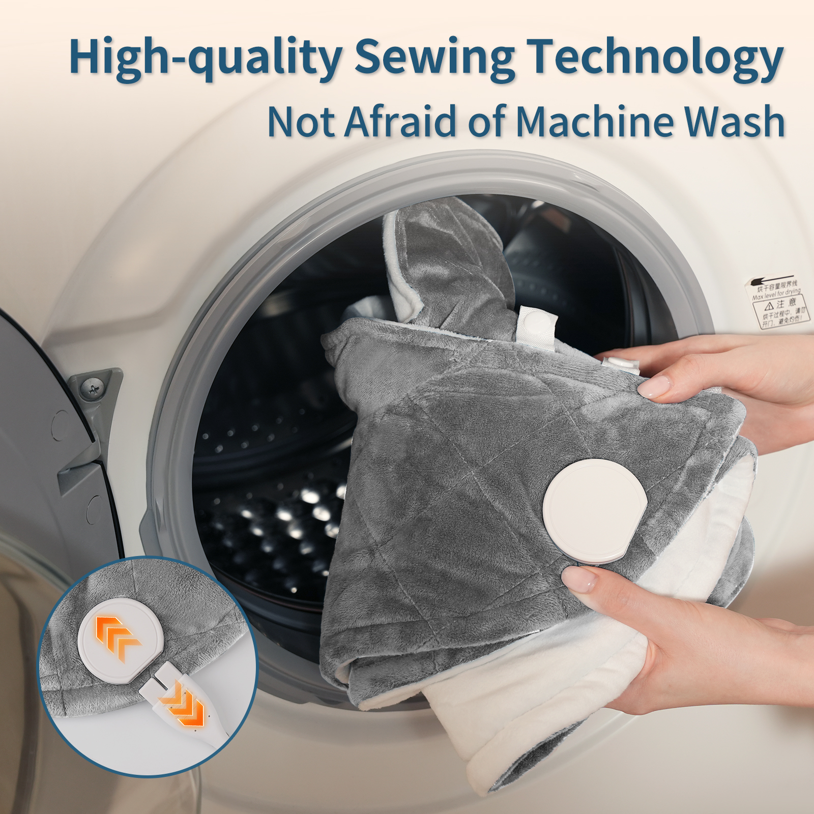 Suncall Weighted Electric Heating Pad for Neck and Shoulder photo 6